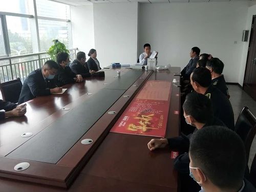 鲁商物业国奥城项目开展中控室岗位规范和岗位职责培训