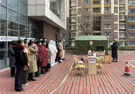 鲁商服务济南城市公司开展防疫演练活动