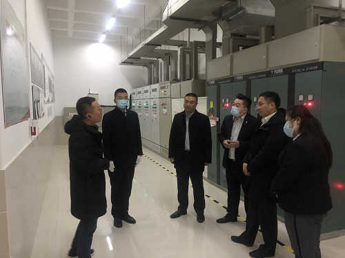弘阳服务集团客人到访鲁商物业